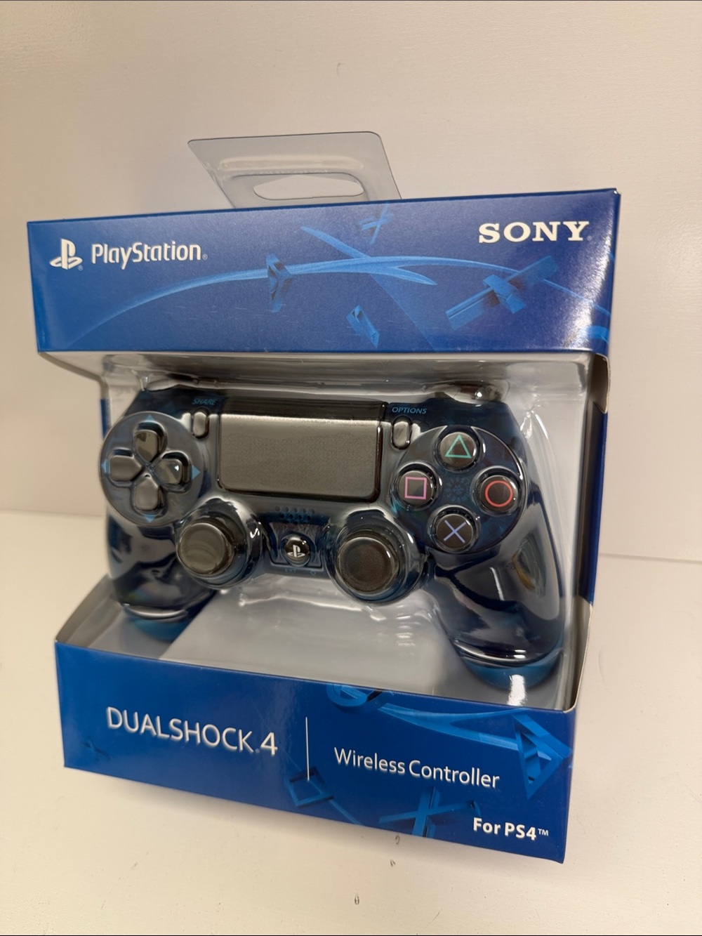 Sony DualShock 4 Wireless Controller - Glossy transparent blue Touchpad